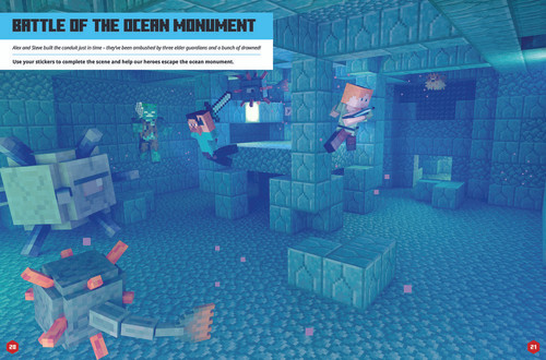 Minecraft Sticker Adventure: Treasure Hunt Minecraft Sticker Adventure: Treasure Hunt