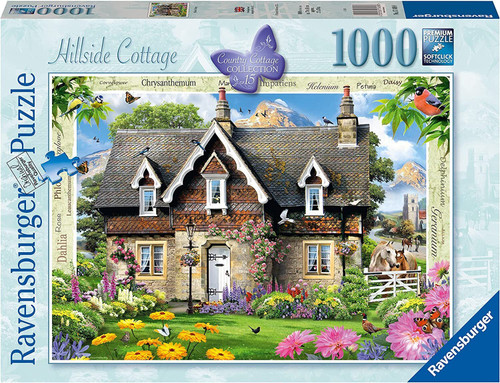 Ravensburger 1000pc - Hillside Cottage Puzzle
