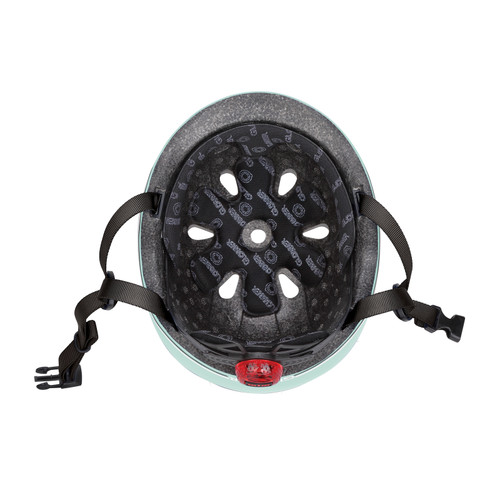 Globber - Helmet w/Flashing LED Light XS/S - Mint 51-55 cm Globber - Helmet w/Flashing LED Light XS/S - Mint 51-55 cm