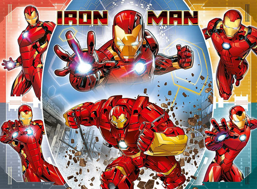 Ravensburger 100pc - Marvel Iron Man Hero Puzzle