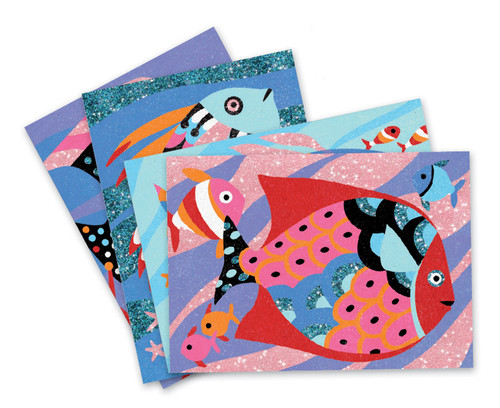Djeco - Fish Rainbow Coloured Sand Djeco - Fish Rainbow Coloured Sand