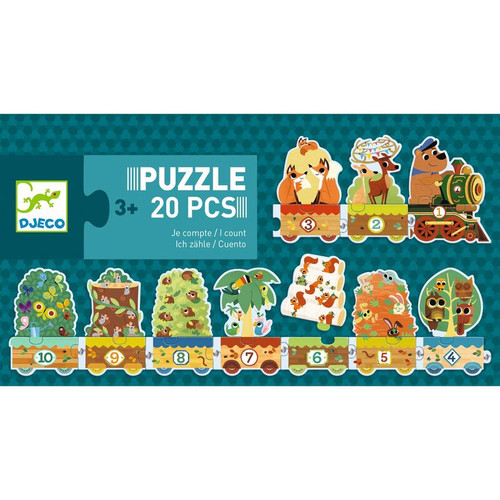 Djeco - I Count 20pc Puzzle Djeco - I Count 20pc Puzzle