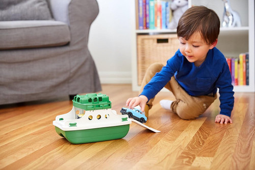 Green Toys - Ferry Boat - Green/White Green Toys - Ferry Boat - Green/White
