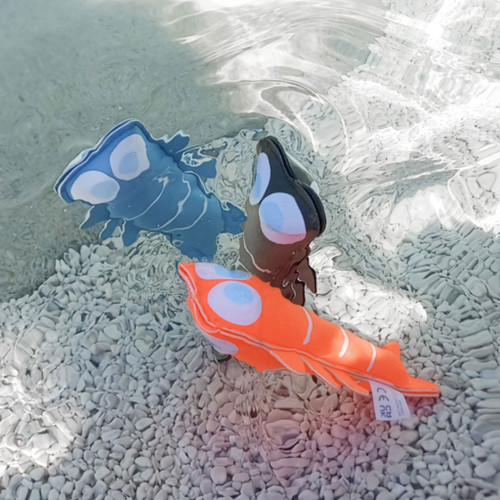 Sunnylife - Dive Buddies Sonny the Sea Creature Blue Neon Orange Sunnylife - Dive Buddies Sonny the Sea Creature Blue Neon Orange