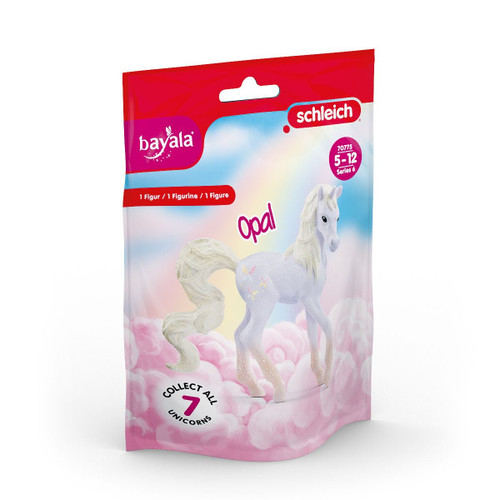 Schleich Bayala - Collectible Crystal Unicorn - Opal 70775 Schleich Bayala - Collectible Crystal Unicorn - Opal 70775