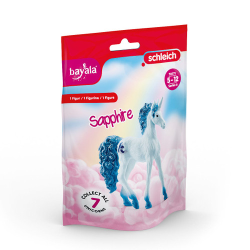 Schleich Bayala - Collectible Crystal Unicorn - Sapphire 70771 Schleich Bayala - Collectible Crystal Unicorn - Sapphire 70771