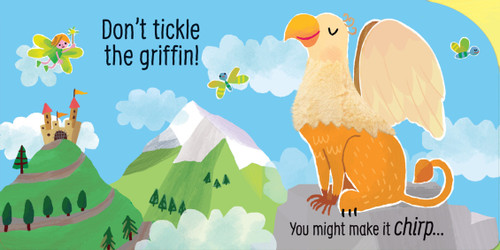 Usborne Touchy-Feely Sounds Book - Don't Tickle the Dragon Usborne Touchy-Feely Sounds Book - Don't Tickle the Dragon