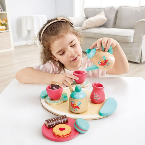 Hape - Tea Time Wooden Play Set Hape - Tea Time Wooden Play Set
