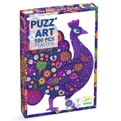 DJECO jumbo puzzle 1 to 10 jungle 4 yrs+/ 54 pcs