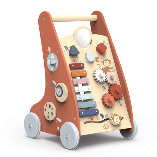 Speedy Monkey - Multi Activity Push Toy - Activity Walker Speedy Monkey - Multi Activity Push Toy - Activity Walker