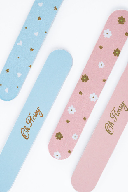 Oh Flossy - Kid's Nail Files - 2 pack Oh Flossy - Kid's Nail Files - 2 pack