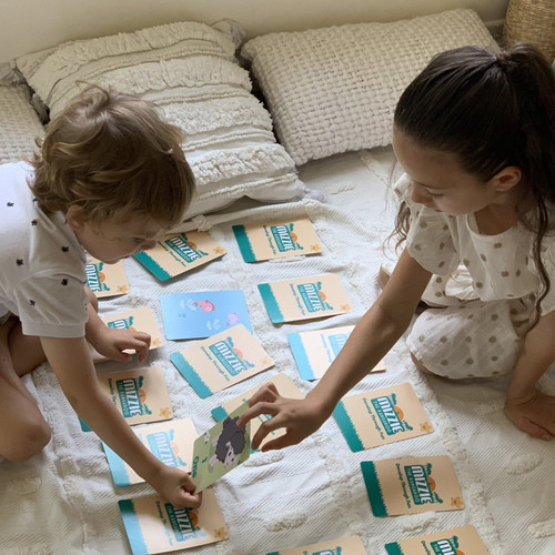 Mizzie the Kangaroo Memory Match 4-In-1 Flash Card Game Set Mizzie the Kangaroo Memory Match 4-In-1 Flash Card Game Set