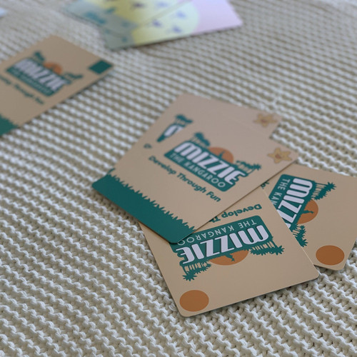 Mizzie the Kangaroo Memory Match 4-In-1 Flash Card Game Set Mizzie the Kangaroo Memory Match 4-In-1 Flash Card Game Set