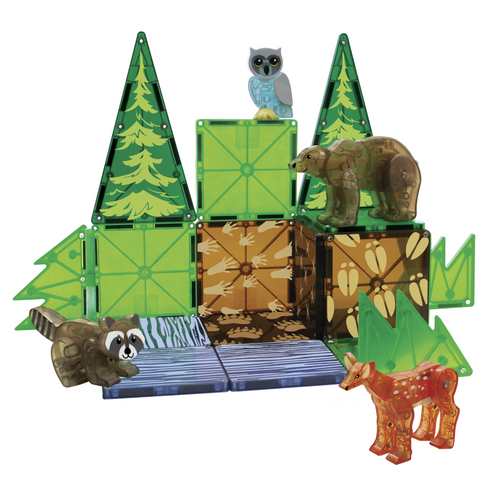 MAGNA-TILES - Forest Animals - 25 Piece Set