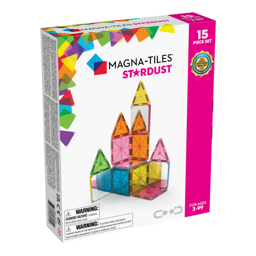 MAGNA-TILES - Stardust - 15-Piece Set