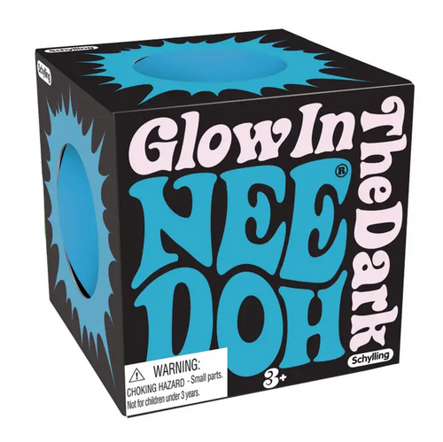 NeeDoh - Glow In The Dark - Blue