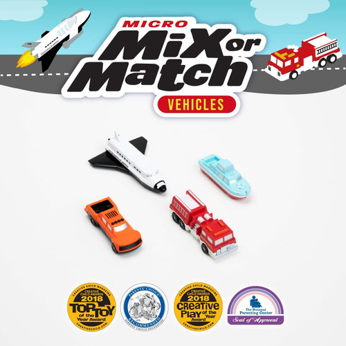 Popular Playthings - Micro Mix or Match - Vehicles Set 1 Popular Playthings - Micro Mix or Match - Vehicles Set 1