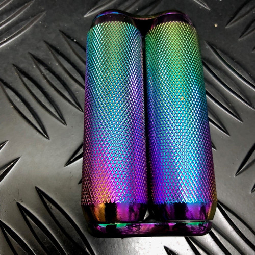 Kaiko Fidgets - Textured Oil Slick Hand Roller in Black Carry Case