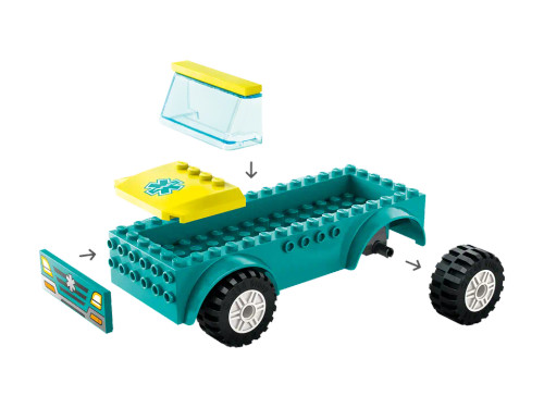 LEGO® City - Emergency Ambulance and Snowboarder 60403 LEGO® City - Emergency Ambulance and Snowboarder 60403