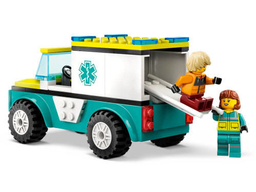 LEGO® City - Emergency Ambulance and Snowboarder 60403 LEGO® City - Emergency Ambulance and Snowboarder 60403