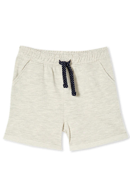 Almond Fleece Short