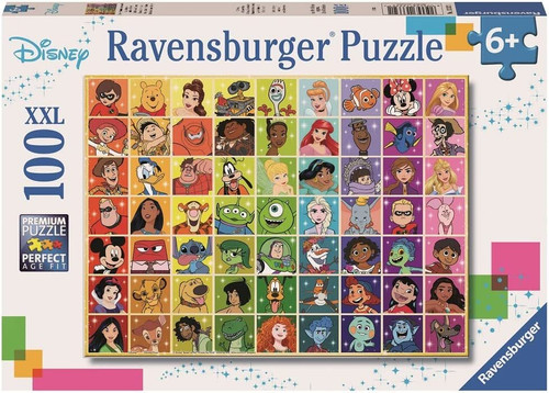 Ravensburger 100pc - Disney Colour Palette Puzzle