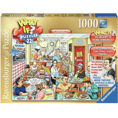 Ravensburger 1000pc - What If No 22 The Transport Cafe