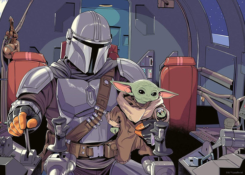 Ravensburger 1000pc - Star Wars: The Mandalorian Puzzle Ravensburger 1000pc - Star Wars: The Mandalorian Puzzle