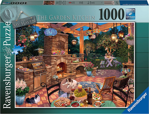 Ravensburger 1000pc - My Haven No.10: The Garden Kitchen Puzzle