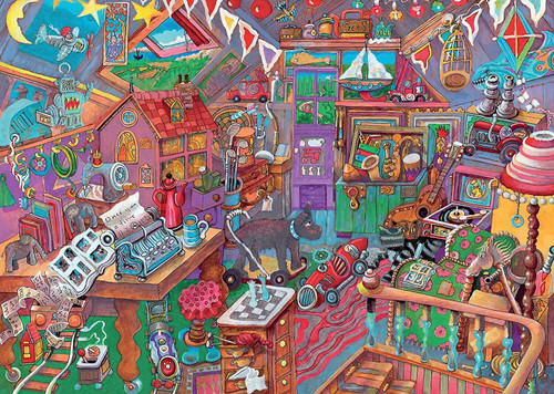 Ravensburger 1000pc - Grandparents’ Hideaway Puzzle Ravensburger 1000pc - Grandparents’ Hideaway Puzzle