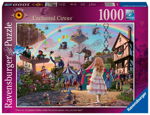 Ravensburger 1000pc - Look & Find No.2: Enchanted Circus Puzzle