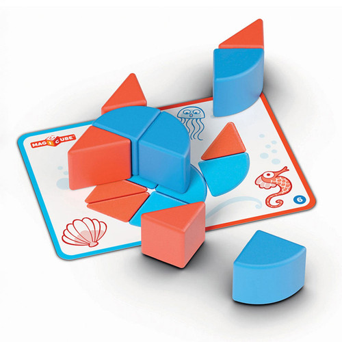 Geomag - Magicube Blocks & Cards 16pc Geomag - Magicube Blocks & Cards 16pc