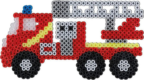 Hama Beads - Small Gift Box - Fire Fighters Hama Beads - Small Gift Box - Fire Fighters
