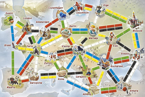 Ticket to Ride Europe -  First Journey