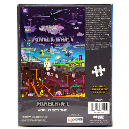 Minecraft 1000pc - World Beyond Puzzle Minecraft 1000pc - World Beyond Puzzle
