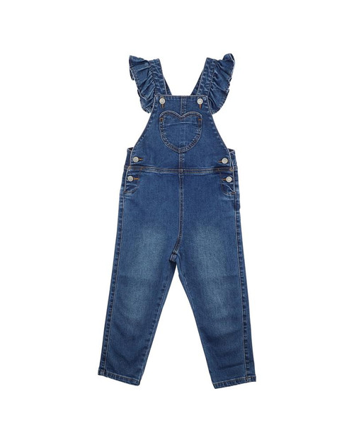 Fox & Finch - Denim Heart Overalls