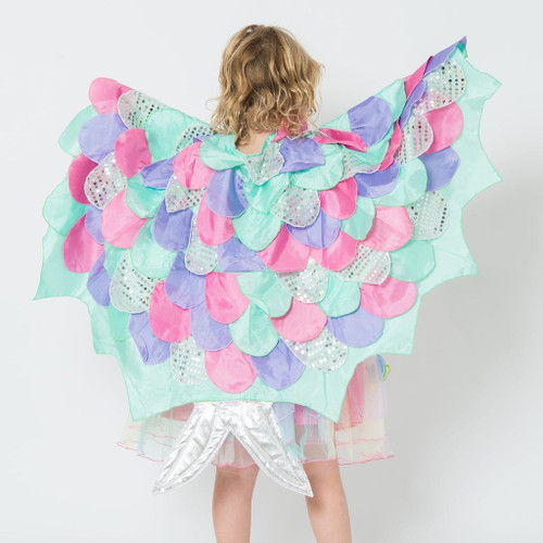 Fairy Girls - Mermaid Cape Pastel