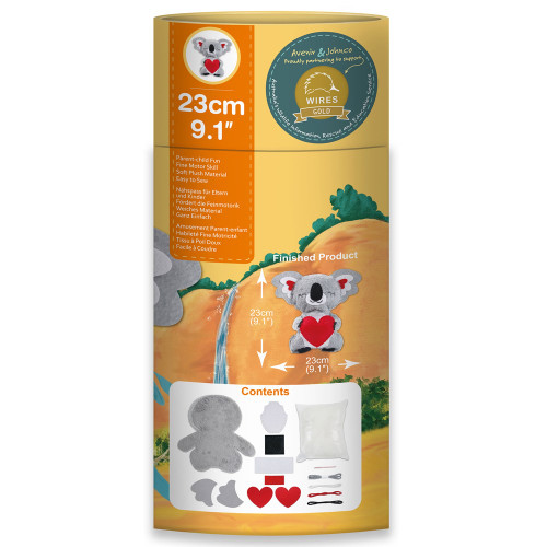 Avenir - Sewing My First Doll - Koala with Heart Avenir - Sewing My First Doll - Koala with Heart