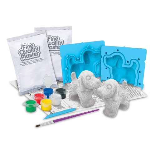 4M - 3D Mould & Paint - Puppy Dogs 4M - 3D Mould & Paint - Puppy Dogs