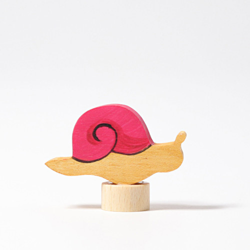 Grimm’s Decorative Figure - Pink Snail