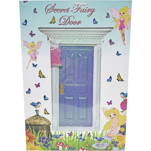 Cotton Candy - Purple Glitter Secret Fairy Door