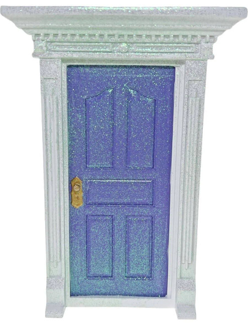 Cotton Candy - Purple Glitter Secret Fairy Door