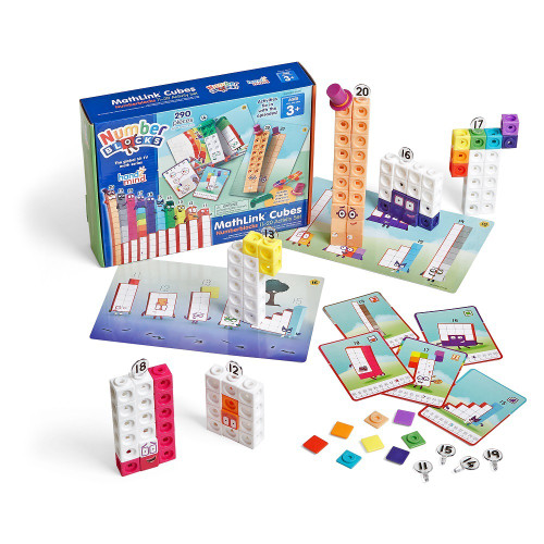 Hand2Mind - Mathlink Cubes - Numberblocks 11-20 Activity Set Hand2Mind - Mathlink Cubes - Numberblocks 11-20 Activity Set