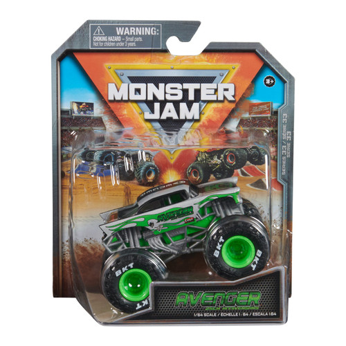 Monster Jam 1:64 Diecast Monster Trucks - Avenger