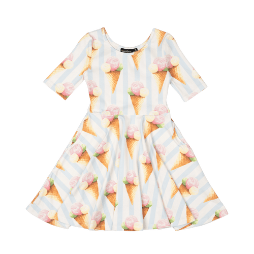 Rock Your Baby - Gelato Dreams Mabel Waisted Dress (sizes 2-7)