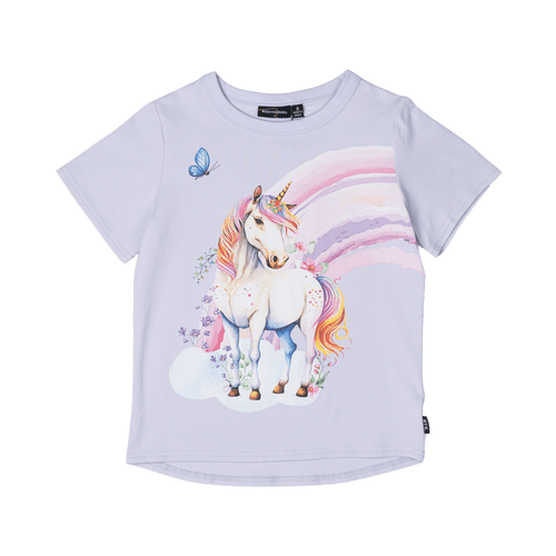 Rock Your Baby - Unicorn Short Sleeve T-Shirt (sizes 2-7)