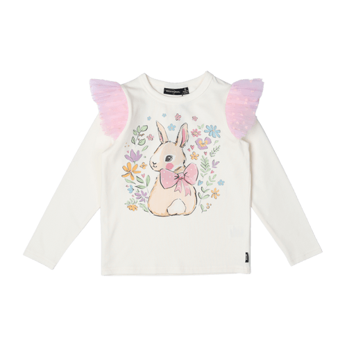 Rock Your Baby - Bunny Long Sleeve T-Shirt (sizes 8-12)