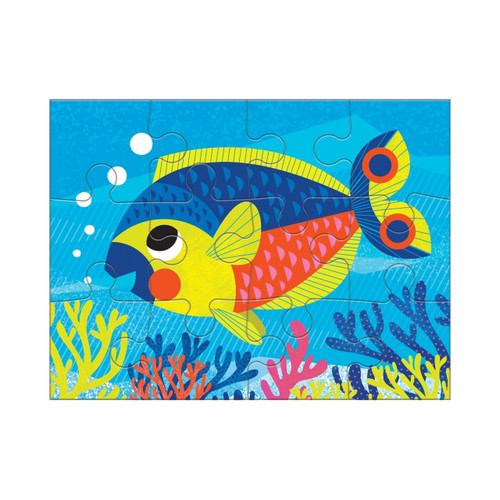 Mudpuppy 4 In A Box Progressive Puzzles – Ocean Friends* Box Damage on two corners* Mudpuppy 4 In A Box Progressive Puzzles – Ocean Friends* Box Damage on two corners*