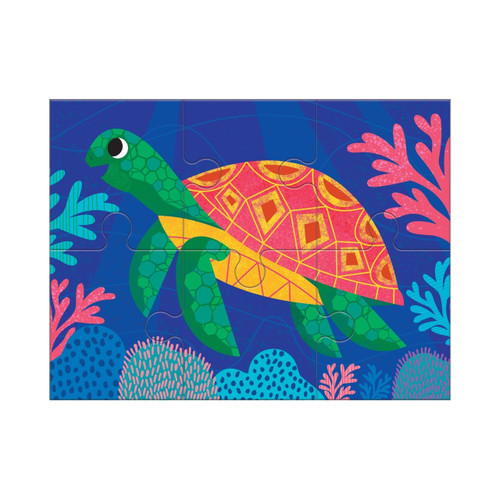 Mudpuppy 4 In A Box Progressive Puzzles – Ocean Friends* Box Damage on two corners* Mudpuppy 4 In A Box Progressive Puzzles – Ocean Friends* Box Damage on two corners*