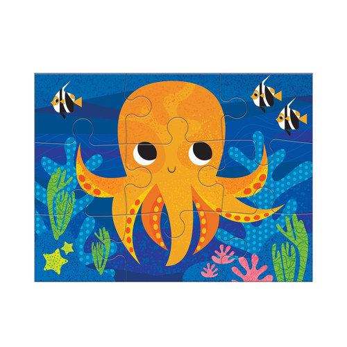 Mudpuppy 4 In A Box Progressive Puzzles – Ocean Friends* Box Damage on two corners* Mudpuppy 4 In A Box Progressive Puzzles – Ocean Friends* Box Damage on two corners*